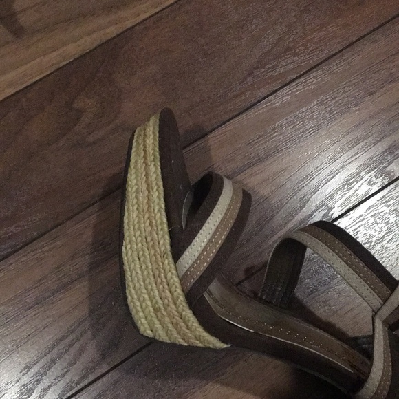 ANNE MICHELLE open toe Platform Heels Size 8 - Picture 8 of 9